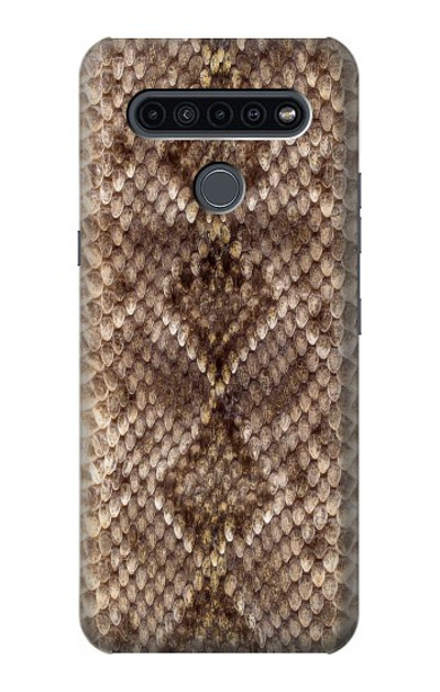 S2875 Rattle Snake Skin Graphic Printed Case Cover Custodia per LG K41S