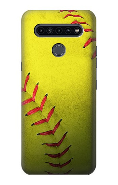 S3031 Yellow Softball Ball Case Cover Custodia per LG K41S