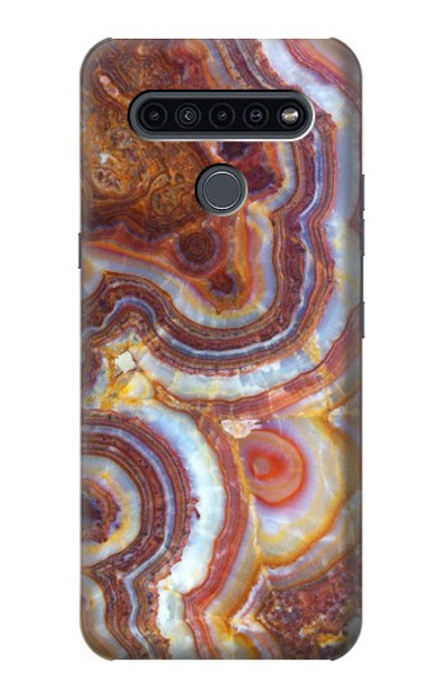 S3034 Colored Marble Texture Printed Case Cover Custodia per LG K41S