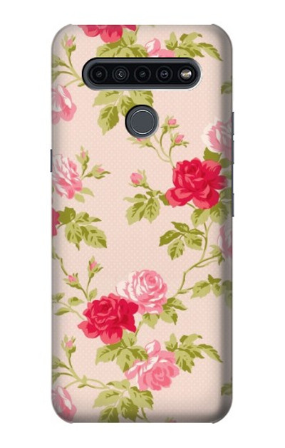 S3037 Pretty Rose Cottage Flora Case Cover Custodia per LG K41S