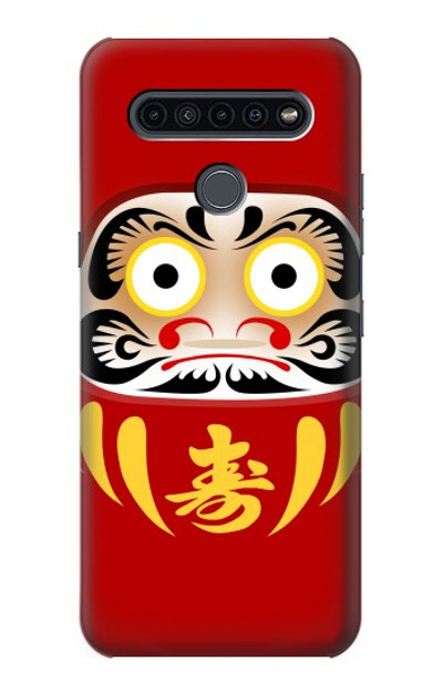 S3045 Japan Good Luck Daruma Doll Case Cover Custodia per LG K41S