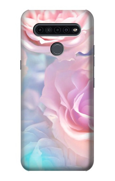 S3050 Vintage Pastel Flowers Case Cover Custodia per LG K41S