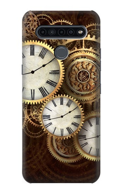 S3172 Gold Clock Live Case Cover Custodia per LG K41S