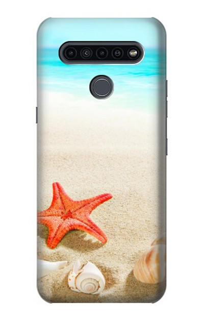 S3212 Sea Shells Starfish Beach Case Cover Custodia per LG K41S