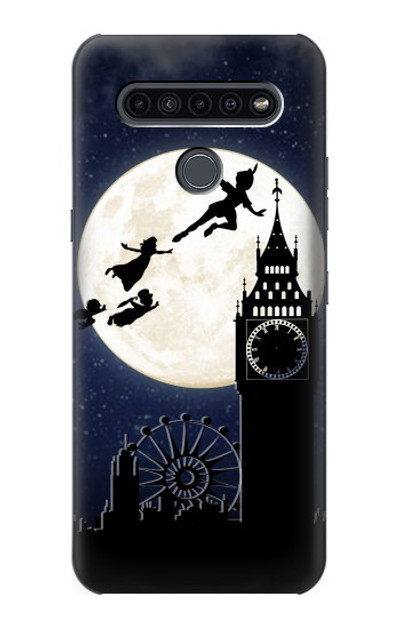 S3249 Peter Pan Fly Full Moon Night Case Cover Custodia per LG K41S