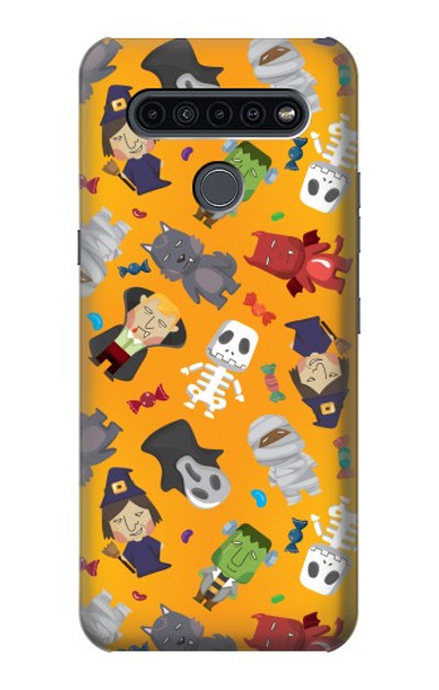 S3275 Cute Halloween Cartoon Pattern Case Cover Custodia per LG K41S