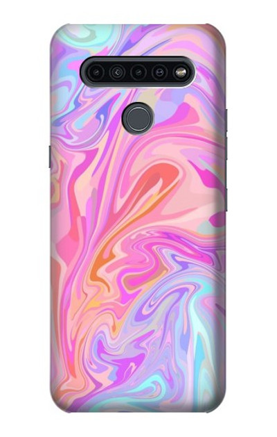 S3444 Digital Art Colorful Liquid Case Cover Custodia per LG K41S
