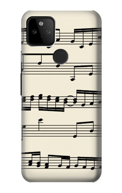 S3082 Music Sheet Case Cover Custodia per Google Pixel 5A 5G