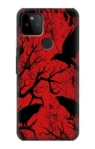 S3325 Crow Black Blood Tree Case Cover Custodia per Google Pixel 5A 5G