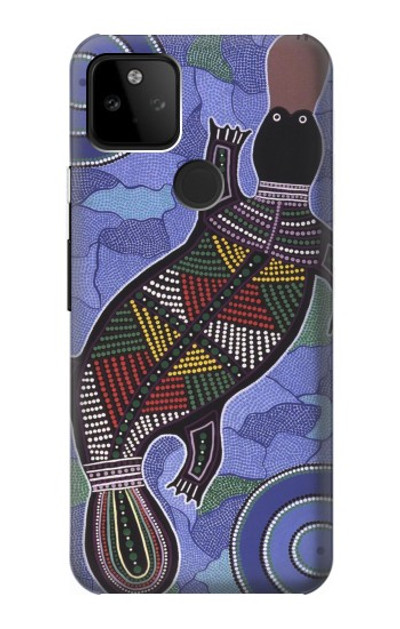 S3387 Platypus Australian Aboriginal Art Case Cover Custodia per Google Pixel 5A 5G