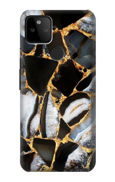 S3419 Gold Marble Graphic Print Case Cover Custodia per Google Pixel 5A 5G