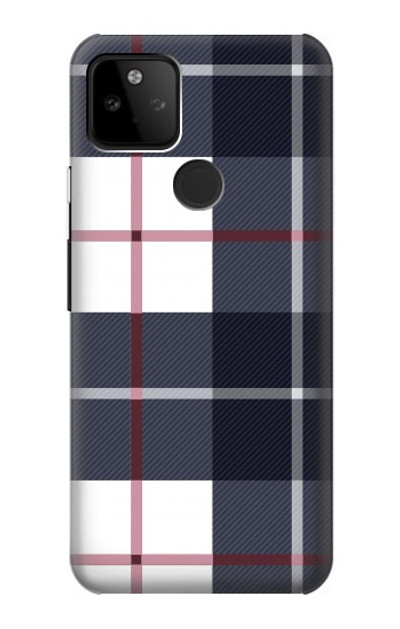 S3452 Plaid Fabric Pattern Case Cover Custodia per Google Pixel 5A 5G