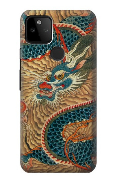 S3541 Dragon Cloud Painting Case Cover Custodia per Google Pixel 5A 5G