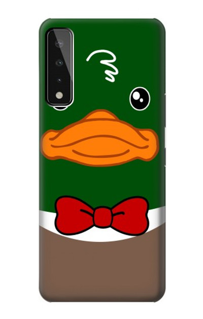 S2762 Green Head Mallard Duck Tuxedo Cartoon Case Cover Custodia per LG Stylo 7 4G