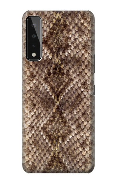 S2875 Rattle Snake Skin Graphic Printed Case Cover Custodia per LG Stylo 7 4G