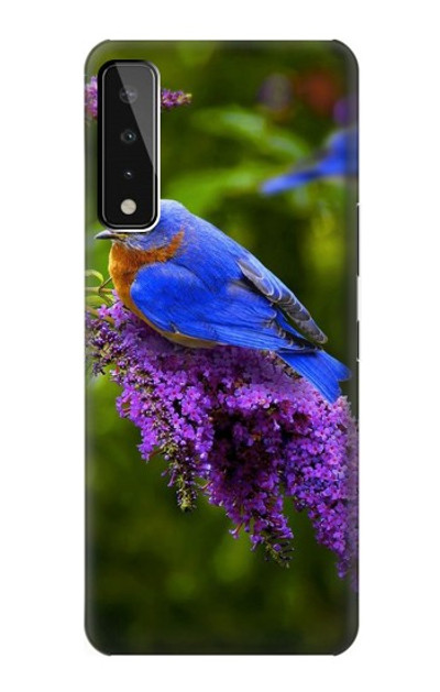 S1565 Bluebird of Happiness Blue Bird Case Cover Custodia per LG Stylo 7 5G