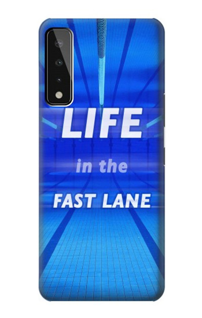 S3136 Life in the Fast Lane Swimming Pool Case Cover Custodia per LG Stylo 7 5G