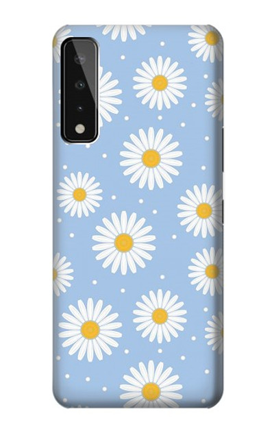 S3681 Daisy Flowers Pattern Case Cover Custodia per LG Stylo 7 5G