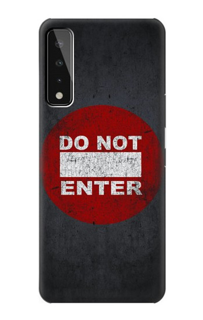 S3683 Do Not Enter Case Cover Custodia per LG Stylo 7 5G