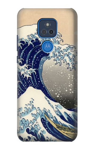 S2389 Hokusai The Great Wave off Kanagawa Case Cover Custodia per Motorola Moto G Play (2021)