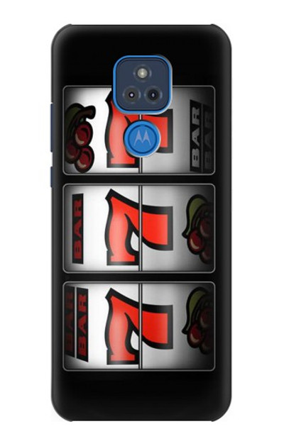 S2406 Slot Machine Lucky 777 Case Cover Custodia per Motorola Moto G Play (2021)