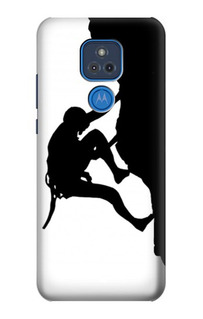 S2407 Mountain Climber Climbing Case Cover Custodia per Motorola Moto G Play (2021)
