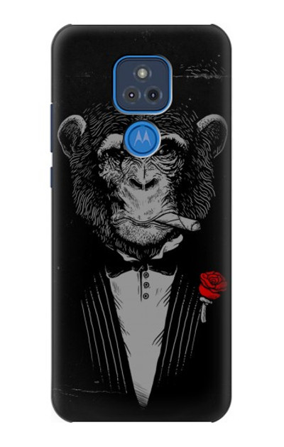 S3167 Funny Monkey God Father Case Cover Custodia per Motorola Moto G Play (2021)