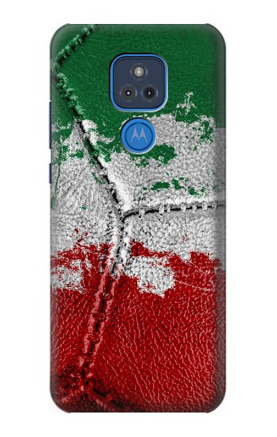 S3318 Italy Flag Vintage Football Graphic Case Cover Custodia per Motorola Moto G Play (2021)