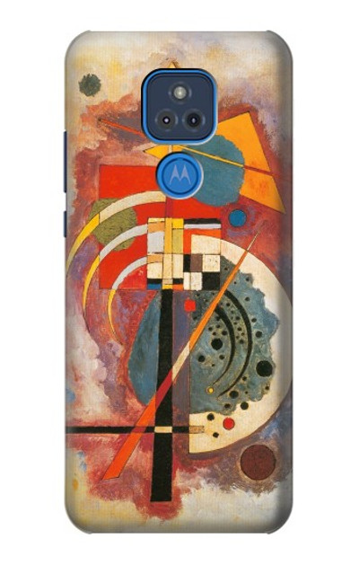 S3337 Wassily Kandinsky Hommage a Grohmann Case Cover Custodia per Motorola Moto G Play (2021)