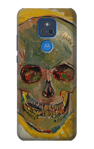 S3359 Vincent Van Gogh Skull Case Cover Custodia per Motorola Moto G Play (2021)