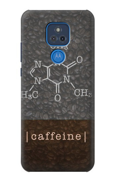 S3475 Caffeine Molecular Case Cover Custodia per Motorola Moto G Play (2021)