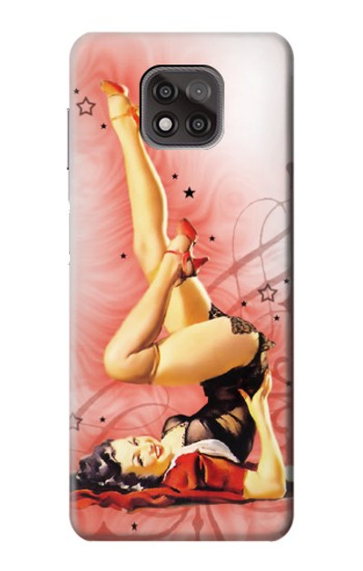 S1669 Pinup Girl Vintage Case Cover Custodia per Motorola Moto G Power (2021)