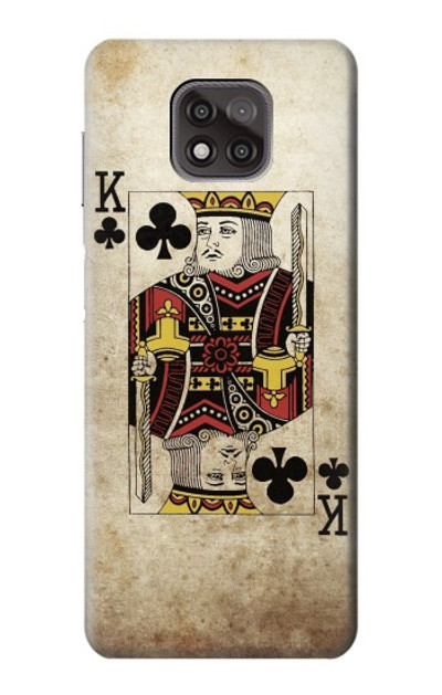 S2528 Poker King Card Case Cover Custodia per Motorola Moto G Power (2021)