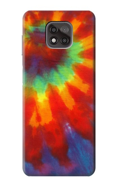 S2985 Colorful Tie Dye Texture Case Cover Custodia per Motorola Moto G Power (2021)