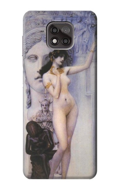 S3353 Gustav Klimt Allegory of Sculpture Case Cover Custodia per Motorola Moto G Power (2021)