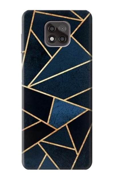 S3479 Navy Blue Graphic Art Case Cover Custodia per Motorola Moto G Power (2021)