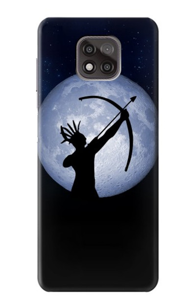 S3489 Indian Hunter Moon Case Cover Custodia per Motorola Moto G Power (2021)