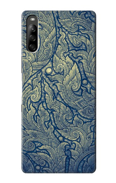 S0568 Thai Art Case Cover Custodia per Sony Xperia L5