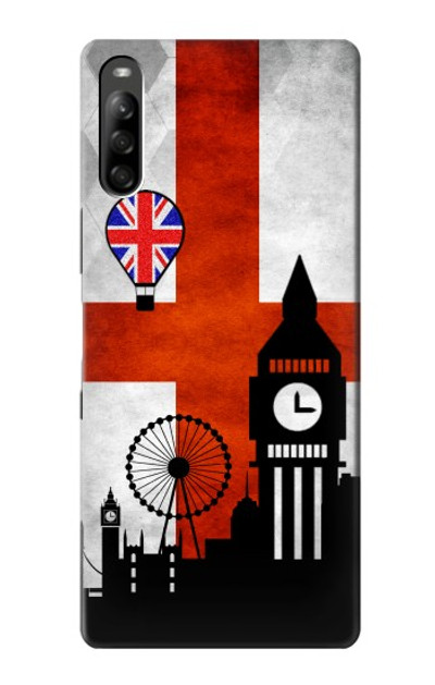 S2979 England Football Soccer Case Cover Custodia per Sony Xperia L5