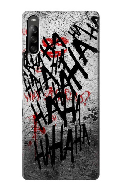 S3073 Joker Hahaha Blood Splash Case Cover Custodia per Sony Xperia L5