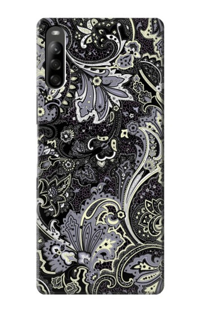 S3251 Batik Flower Pattern Case Cover Custodia per Sony Xperia L5