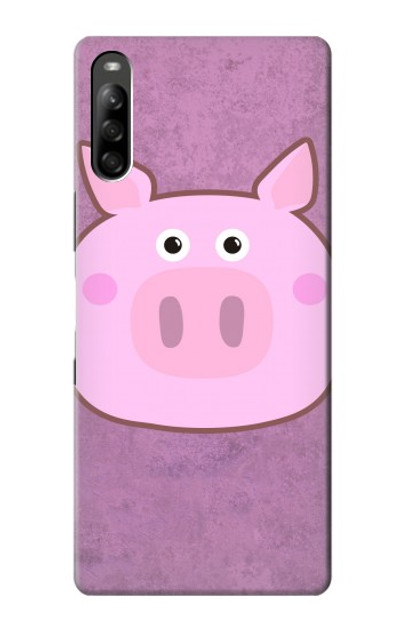 S3269 Pig Cartoon Case Cover Custodia per Sony Xperia L5