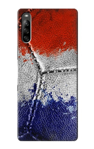 S3304 France Flag Vintage Football Graphic Case Cover Custodia per Sony Xperia L5