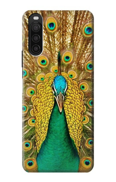 S0513 Peacock Case Cover Custodia per Sony Xperia 10 III