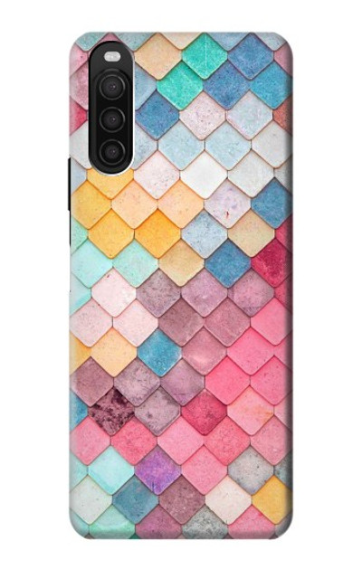 S2947 Candy Minimal Pastel Colors Case Cover Custodia per Sony Xperia 10 III