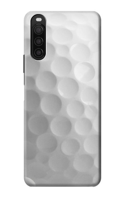 S2960 White Golf Ball Case Cover Custodia per Sony Xperia 10 III