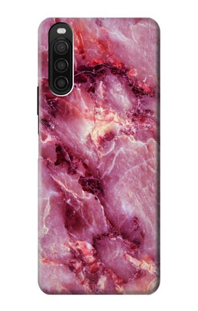 S3052 Pink Marble Graphic Printed Case Cover Custodia per Sony Xperia 10 III