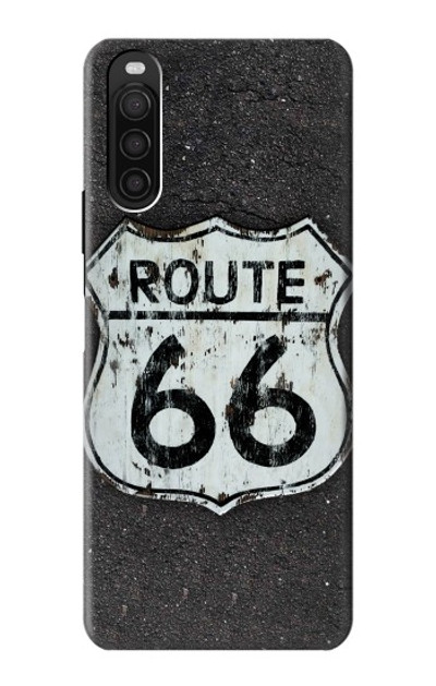 S3207 Route 66 Sign Case Cover Custodia per Sony Xperia 10 III