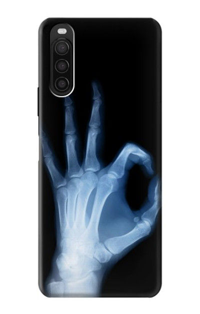 S3239 X-Ray Hand Sign OK Case Cover Custodia per Sony Xperia 10 III