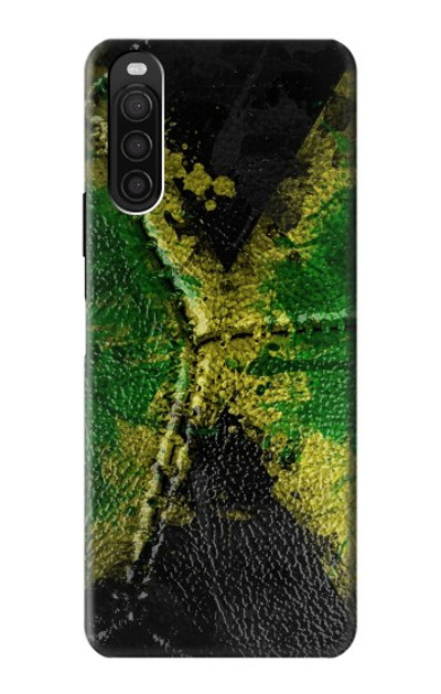 S3319 Jamaica Flag Vintage Football Graphic Case Cover Custodia per Sony Xperia 10 III